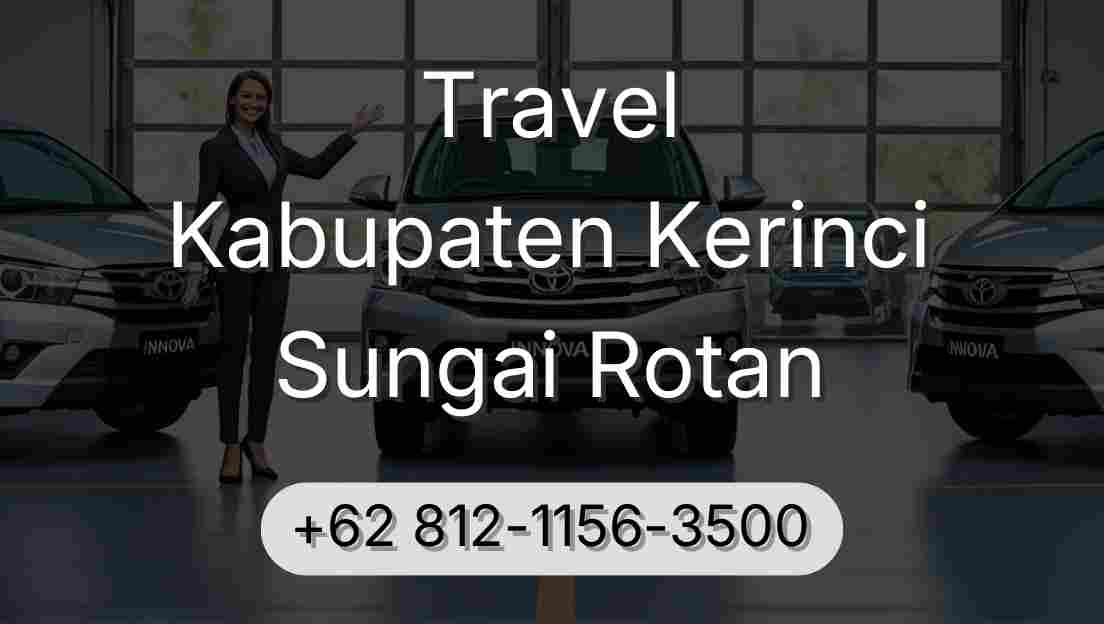 Travel Kabupaten Kerinci Sungai Rotan
