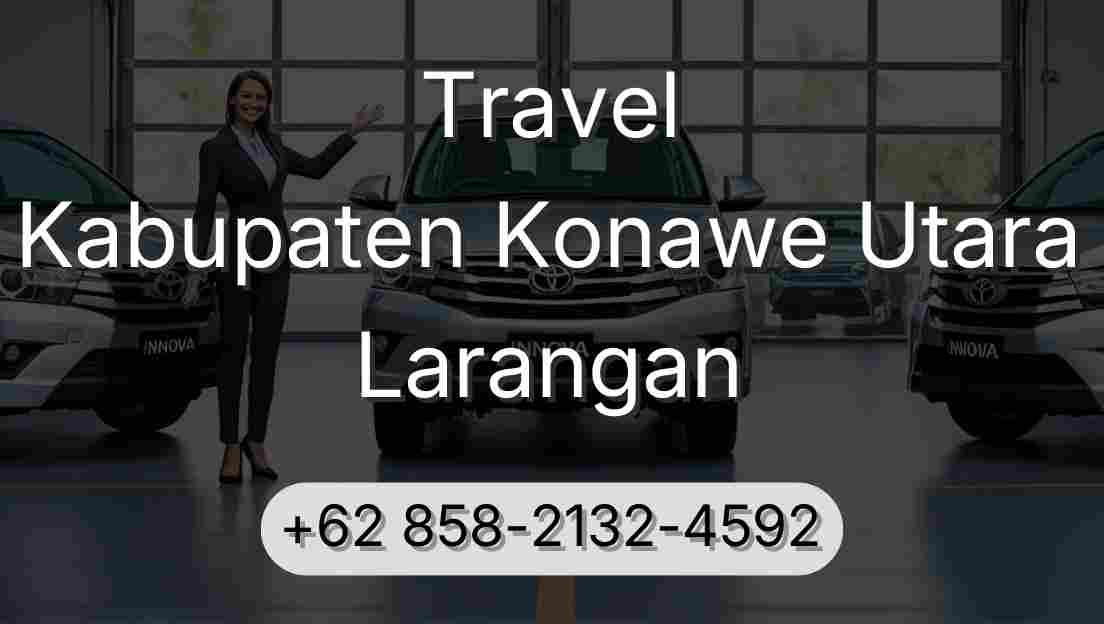 Travel Kabupaten Konawe Utara Larangan