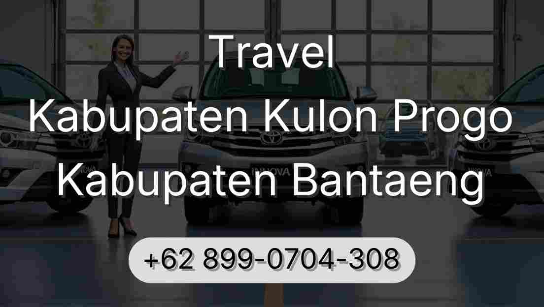 Travel Kabupaten Kulon Progo Kabupaten Bantaeng