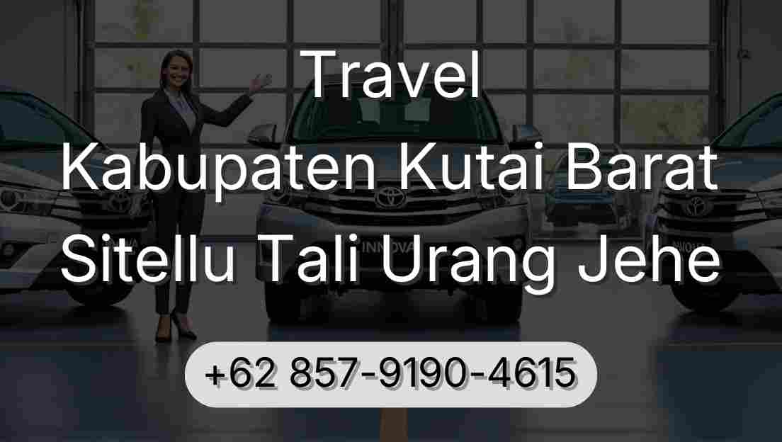 Travel Kabupaten Kutai Barat Sitellu Tali Urang Jehe
