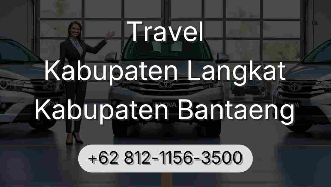 Travel Kabupaten Langkat Kabupaten Bantaeng