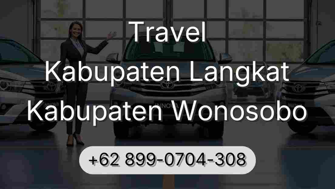 Travel Kabupaten Langkat Kabupaten Wonosobo
