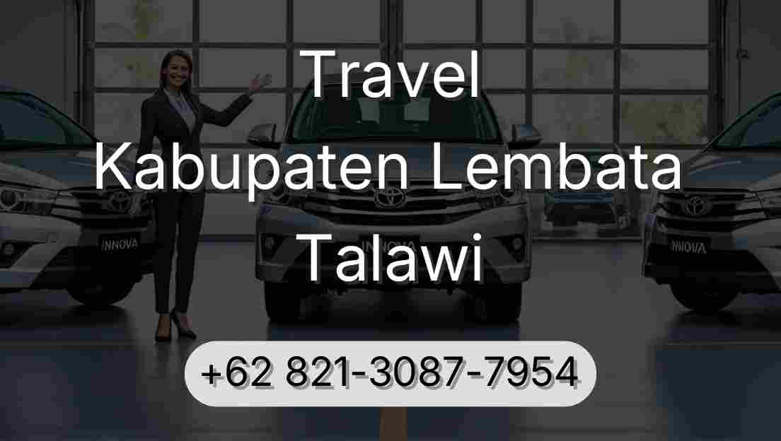 Travel Kabupaten Lembata Talawi