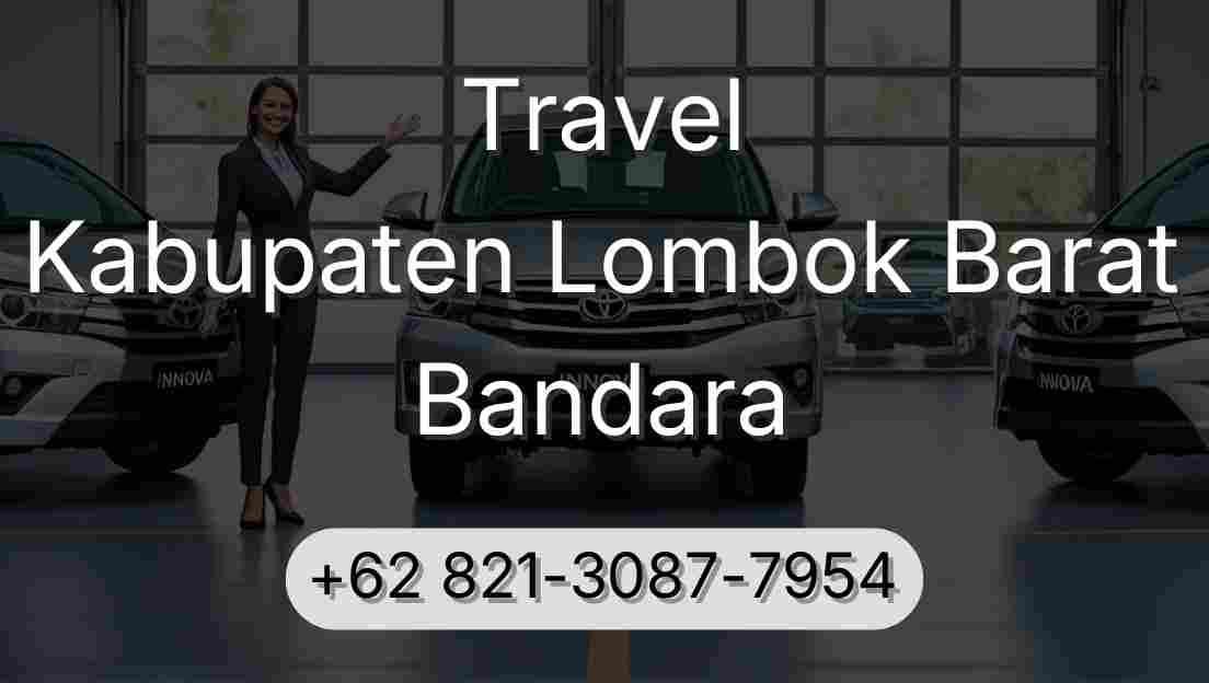 Travel Kabupaten Lombok Barat Bandara