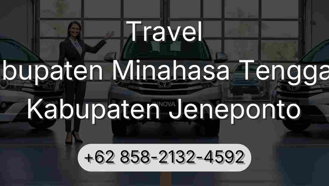 Travel Kabupaten Minahasa Tenggara Kabupaten Jeneponto