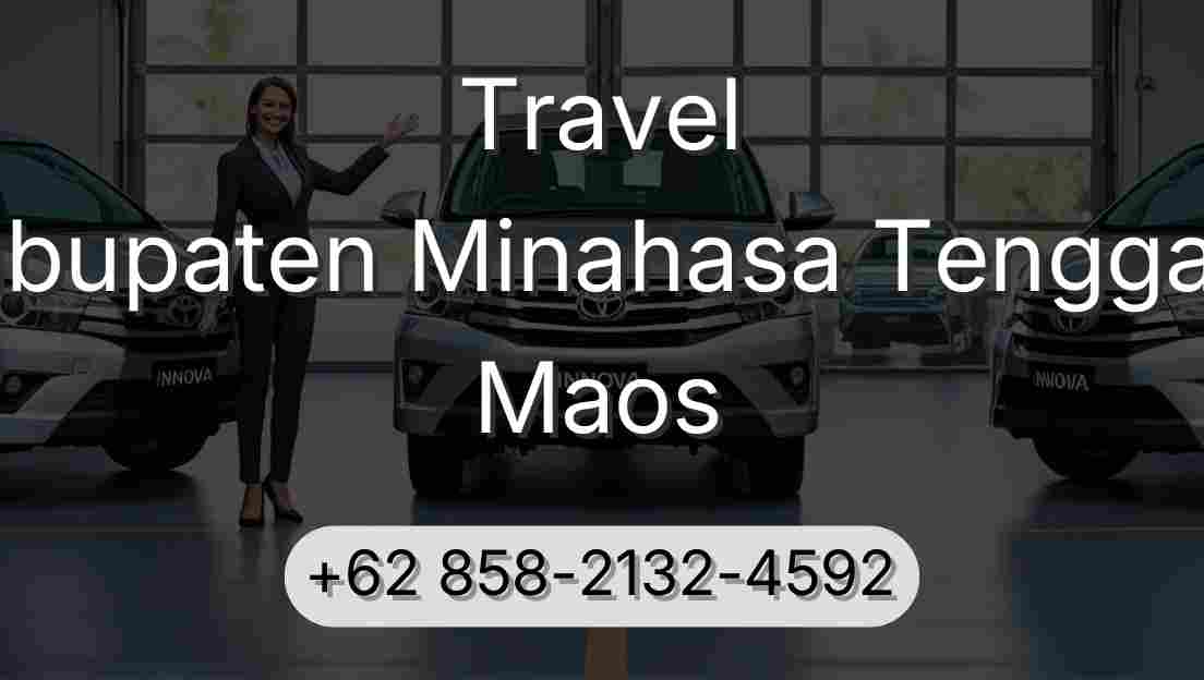 Travel Kabupaten Minahasa Tenggara Maos