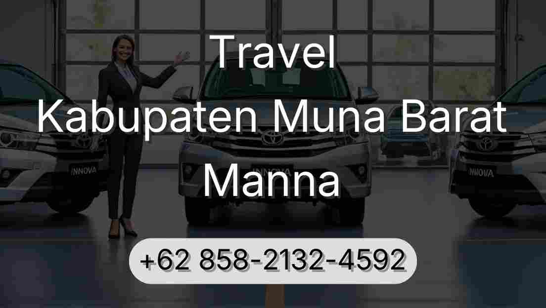 Travel Kabupaten Muna Barat Manna