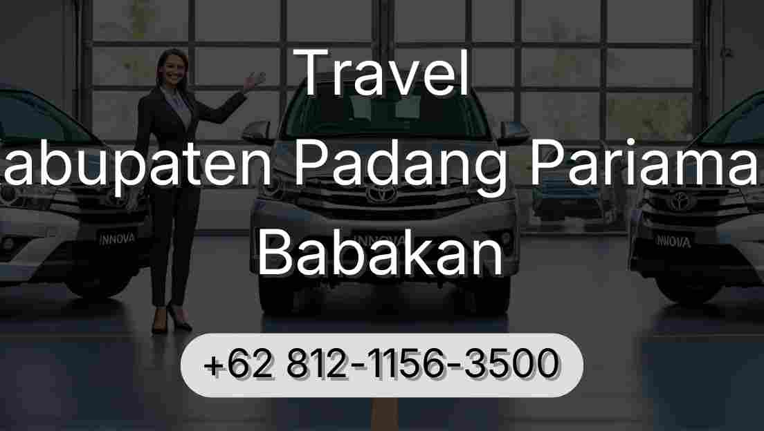 Travel Kabupaten Padang Pariaman Babakan