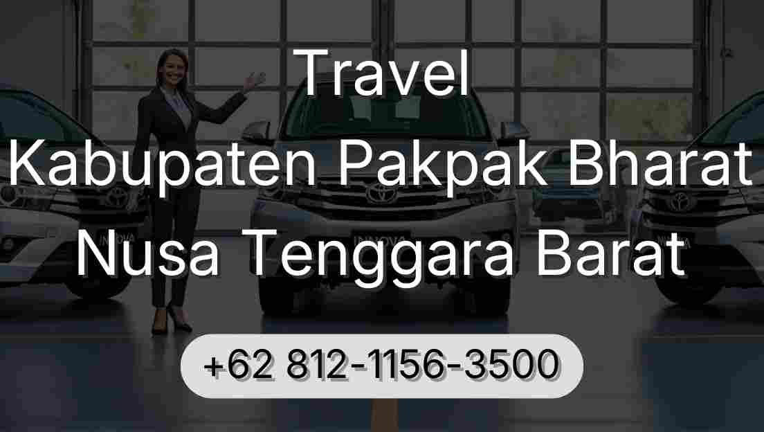 Travel Kabupaten Pakpak Bharat Nusa Tenggara Barat