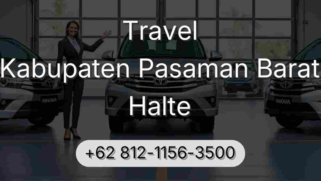 Travel Kabupaten Pasaman Barat Halte