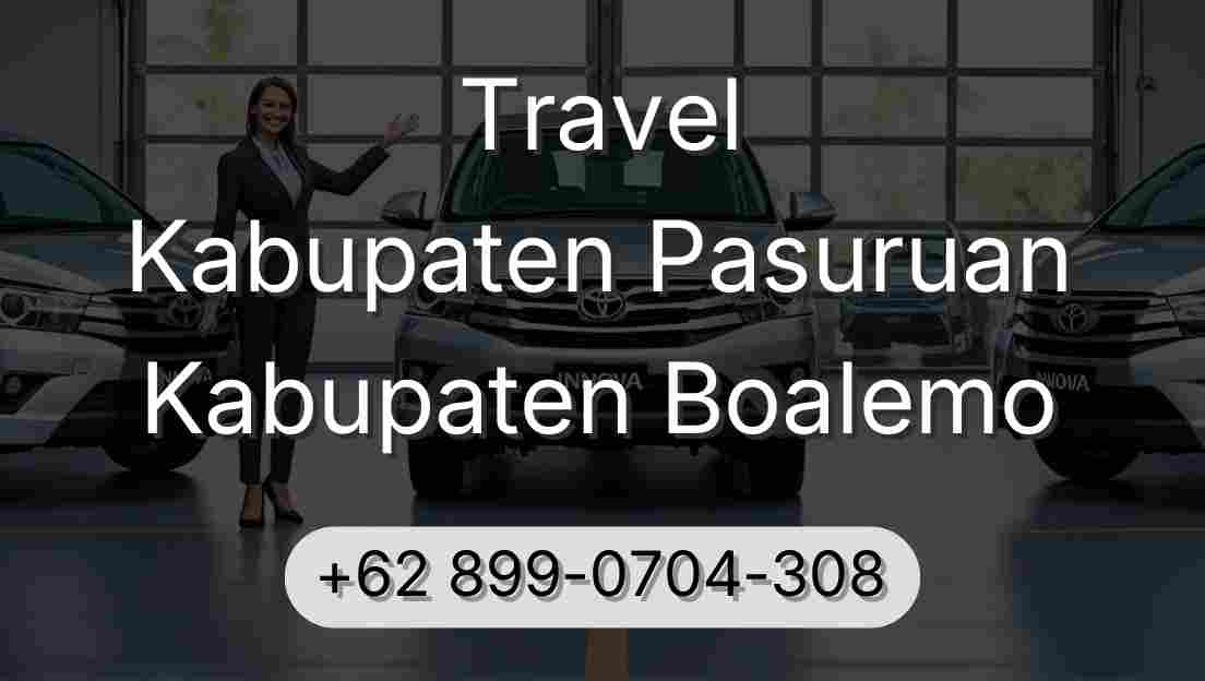 Travel Kabupaten Pasuruan Kabupaten Boalemo
