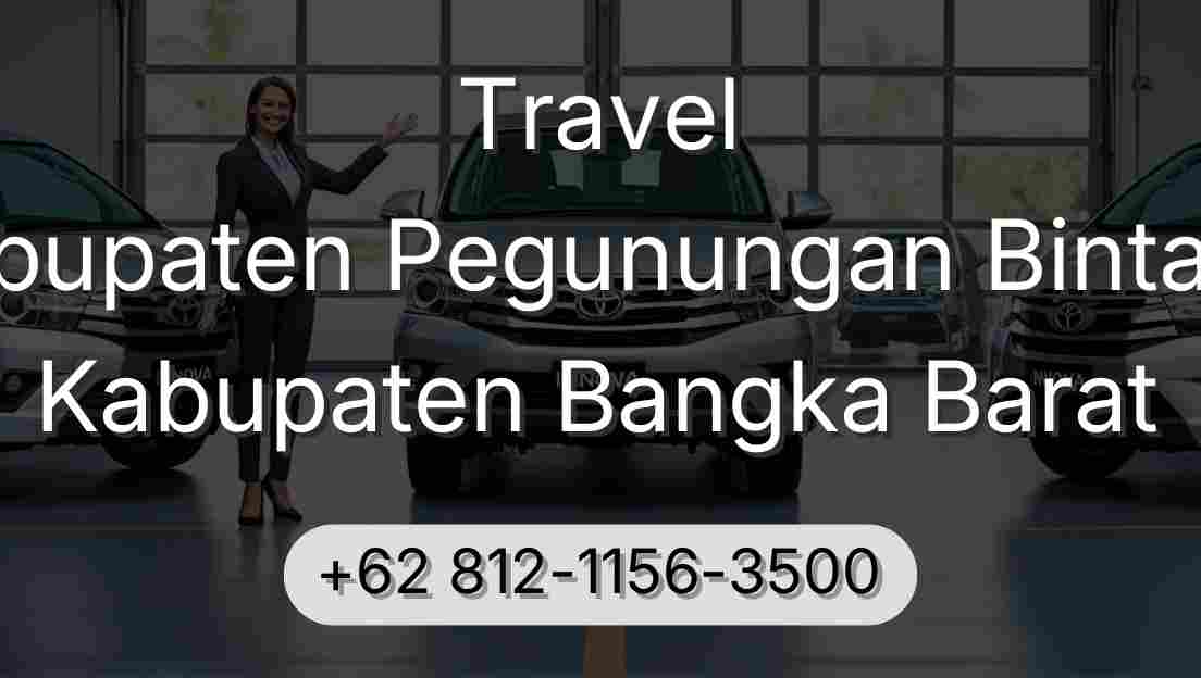Travel Kabupaten Pegunungan Bintang Kabupaten Bangka Barat