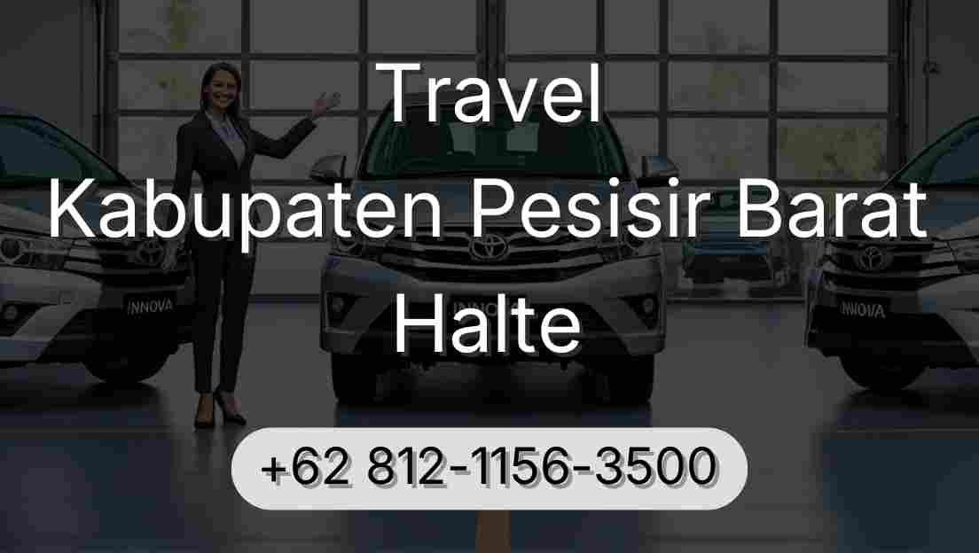 Travel Kabupaten Pesisir Barat Halte