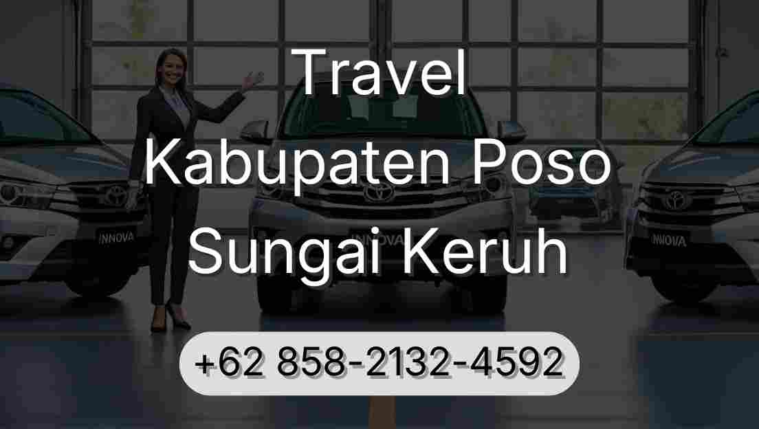 Travel Kabupaten Poso Sungai Keruh