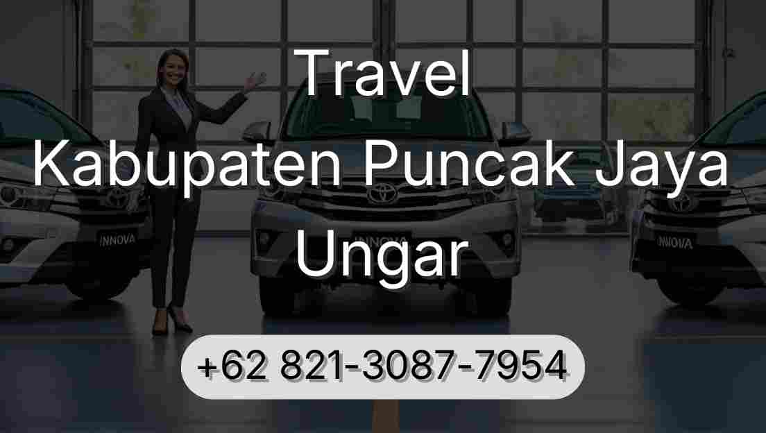 Travel Kabupaten Puncak Jaya Ungar
