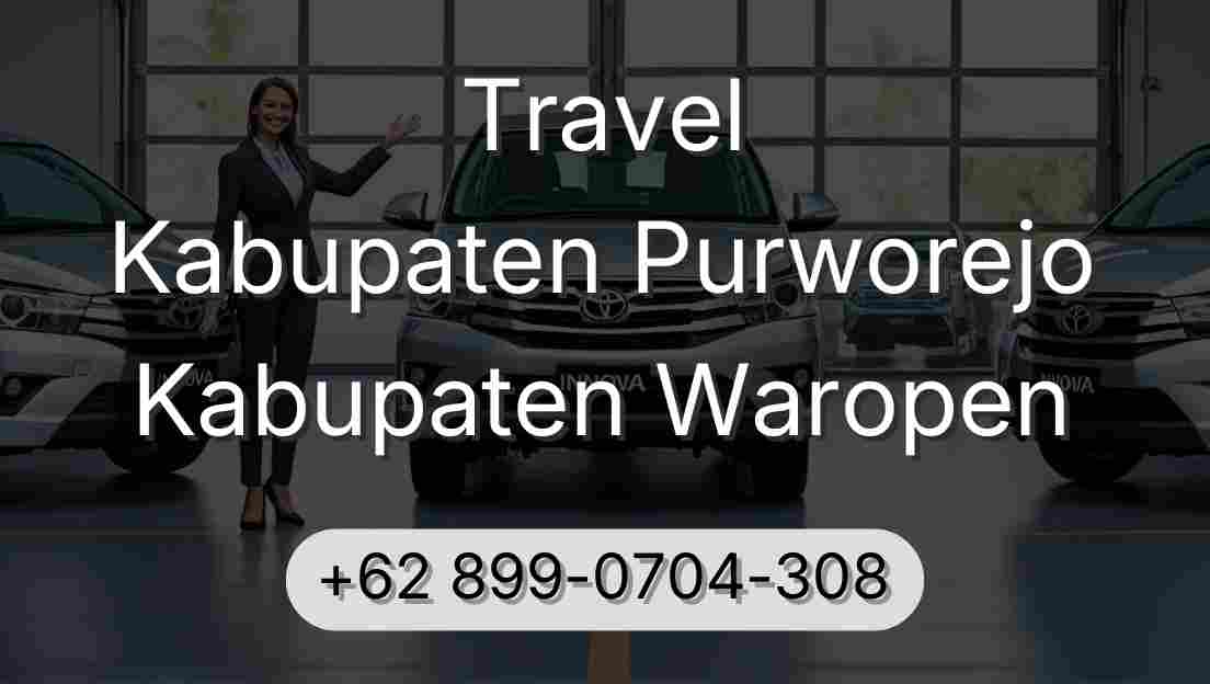 Travel Kabupaten Purworejo Kabupaten Waropen