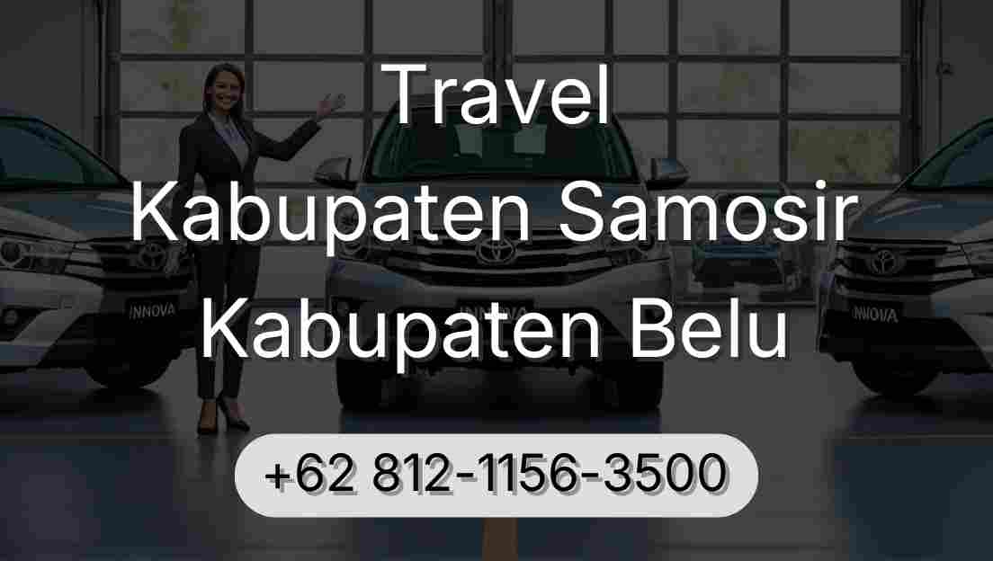 Travel Kabupaten Samosir Kabupaten Belu