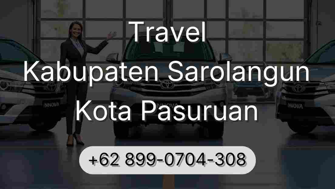 Travel Kabupaten Sarolangun Kota Pasuruan