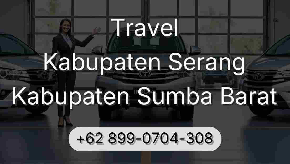 Travel Kabupaten Serang Kabupaten Sumba Barat