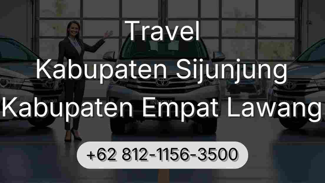 Travel Kabupaten Sijunjung Kabupaten Empat Lawang