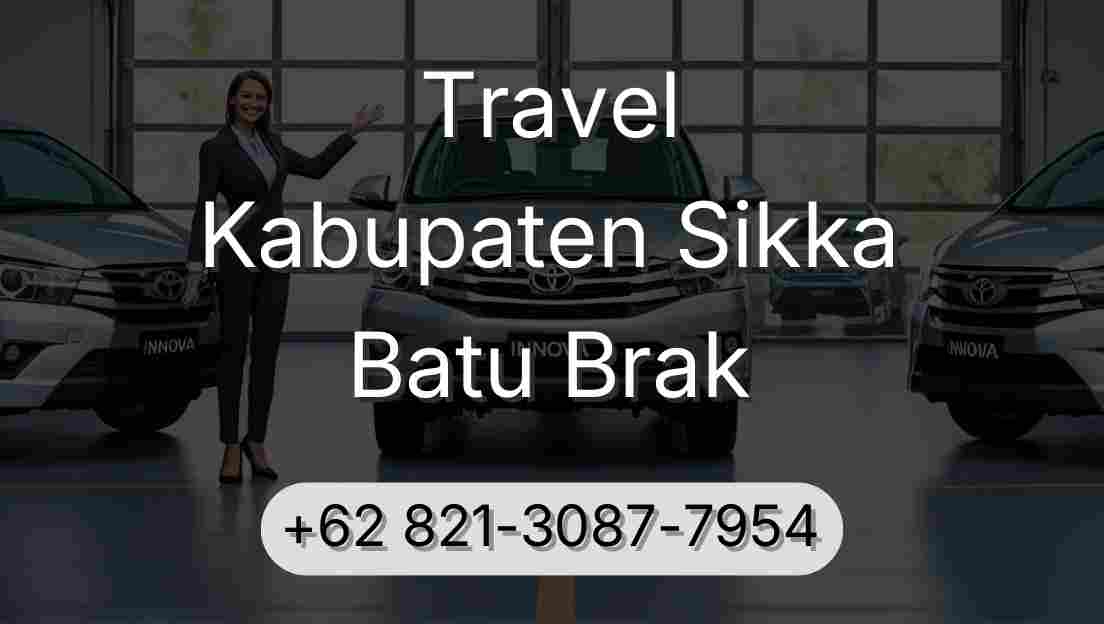 Travel Kabupaten Sikka Batu Brak