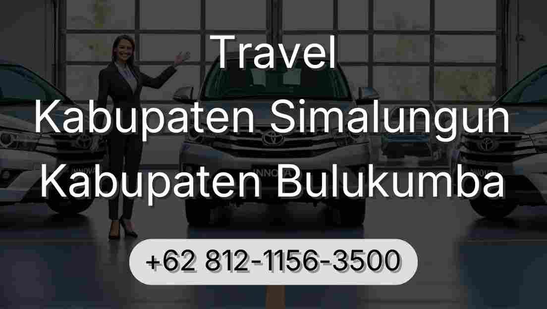 Travel Kabupaten Simalungun Kabupaten Bulukumba