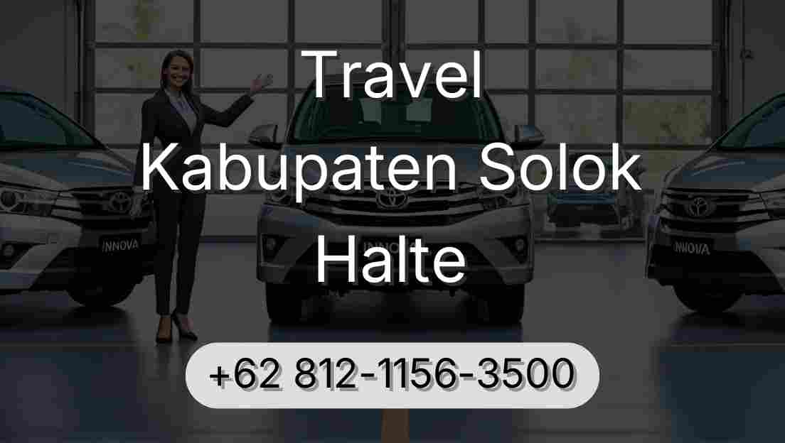 Travel Kabupaten Solok Halte