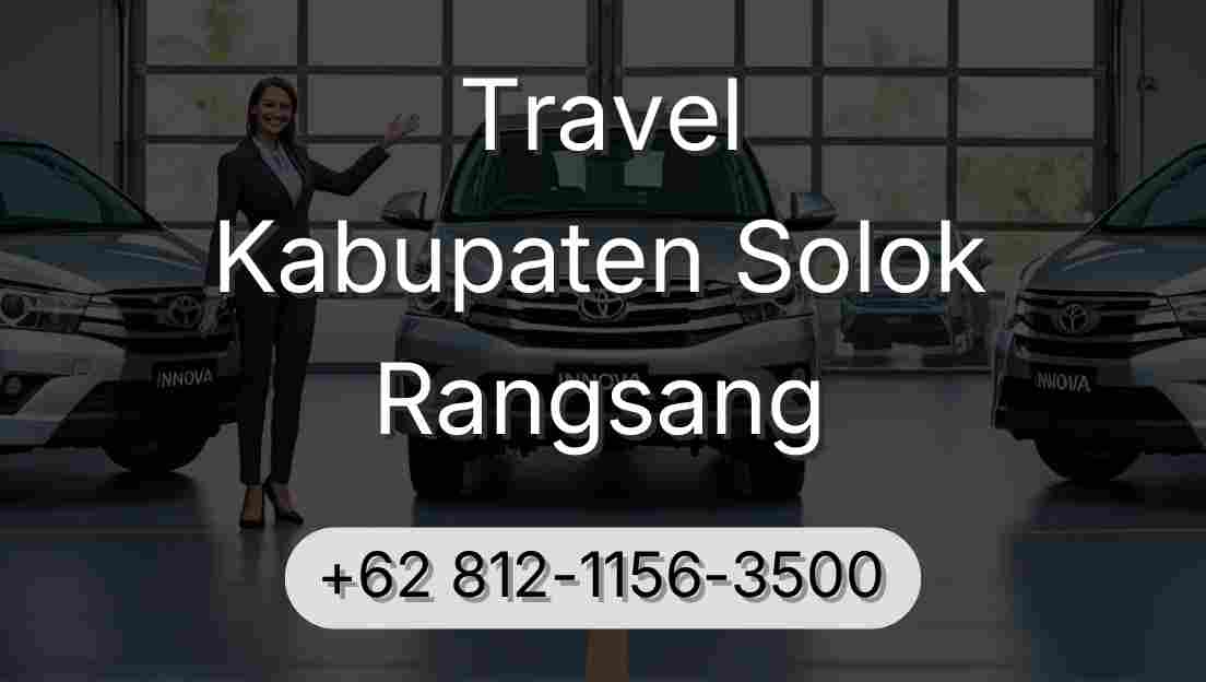 Travel Kabupaten Solok Rangsang