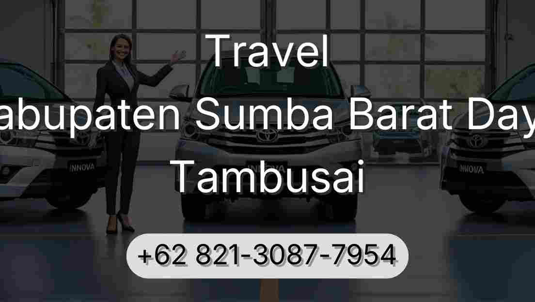 Travel Kabupaten Sumba Barat Daya Tambusai