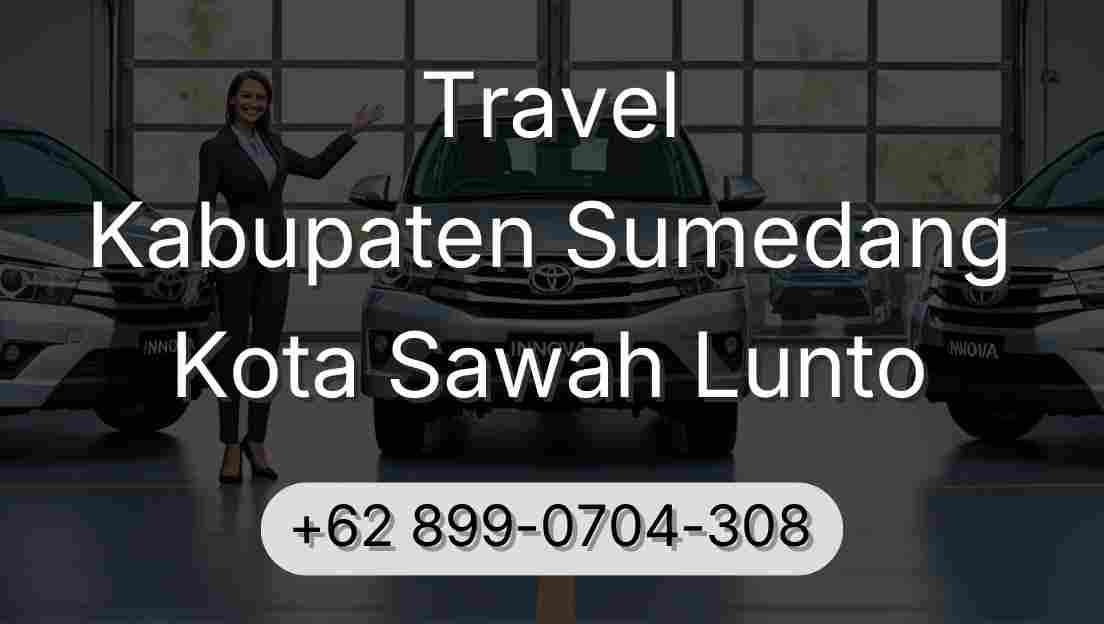 Travel Kabupaten Sumedang Kota Sawah Lunto