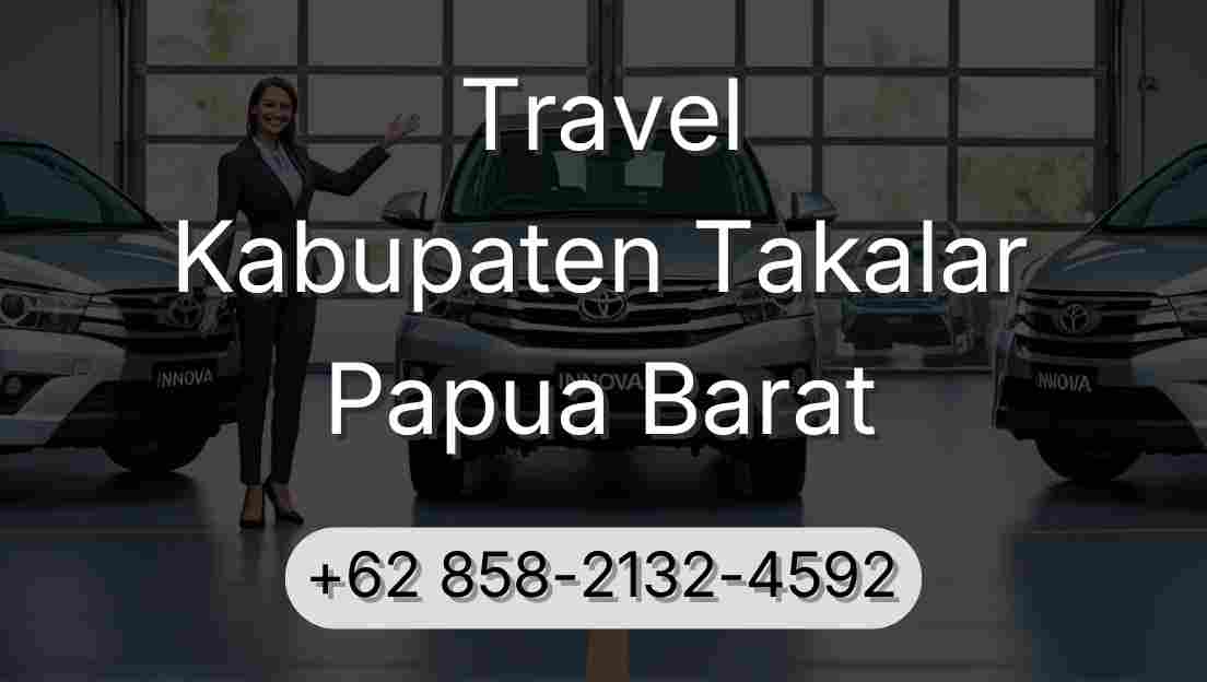 Travel Kabupaten Takalar Papua Barat
