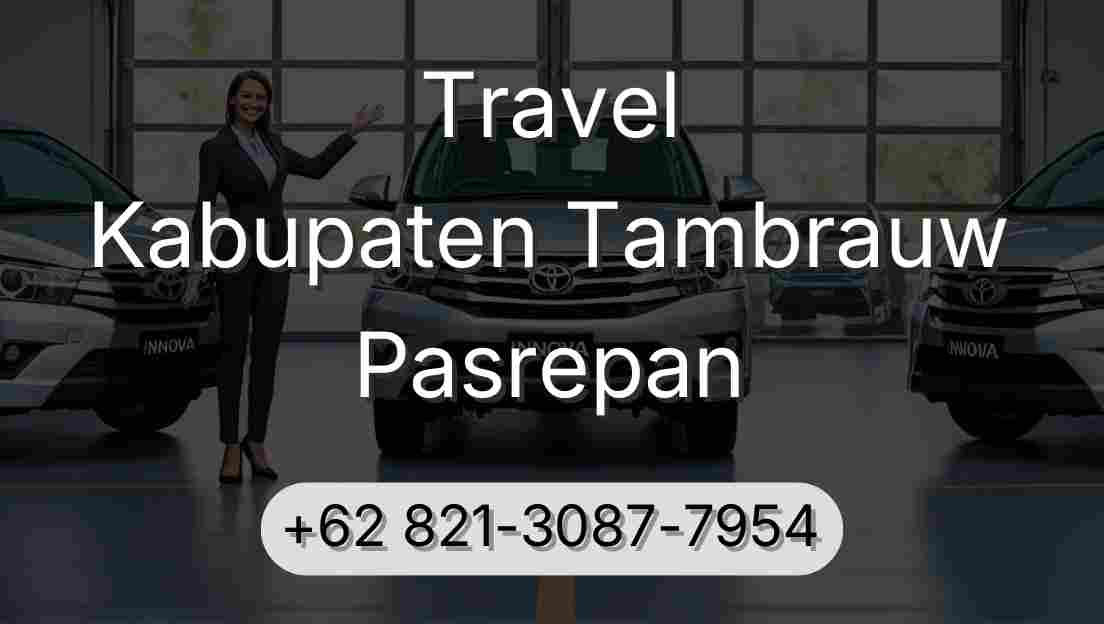 Travel Kabupaten Tambrauw Pasrepan