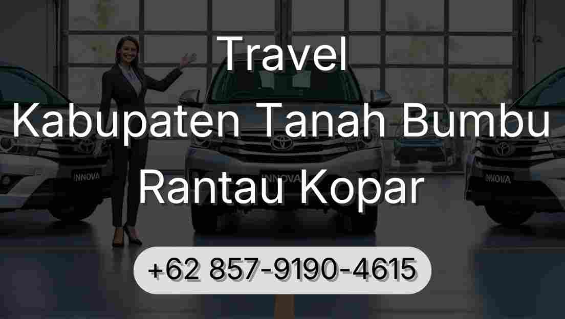 Travel Kabupaten Tanah Bumbu Rantau Kopar