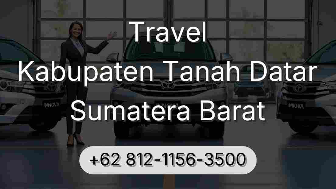 Travel Kabupaten Tanah Datar Sumatera Barat