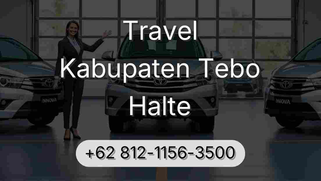 Travel Kabupaten Tebo Halte