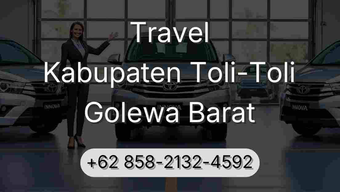 Travel Kabupaten Toli-Toli Golewa Barat