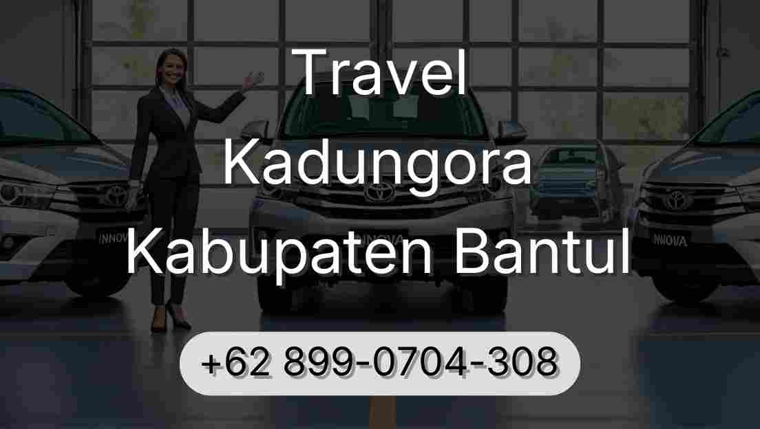 Travel Kadungora Kabupaten Bantul