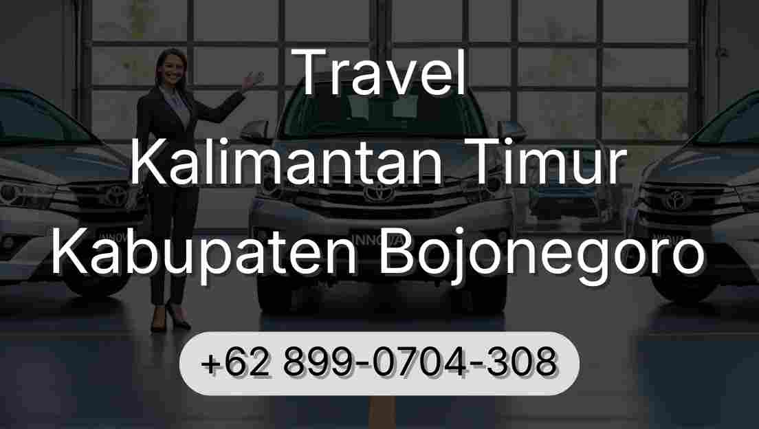 Travel Kalimantan Timur Kabupaten Bojonegoro