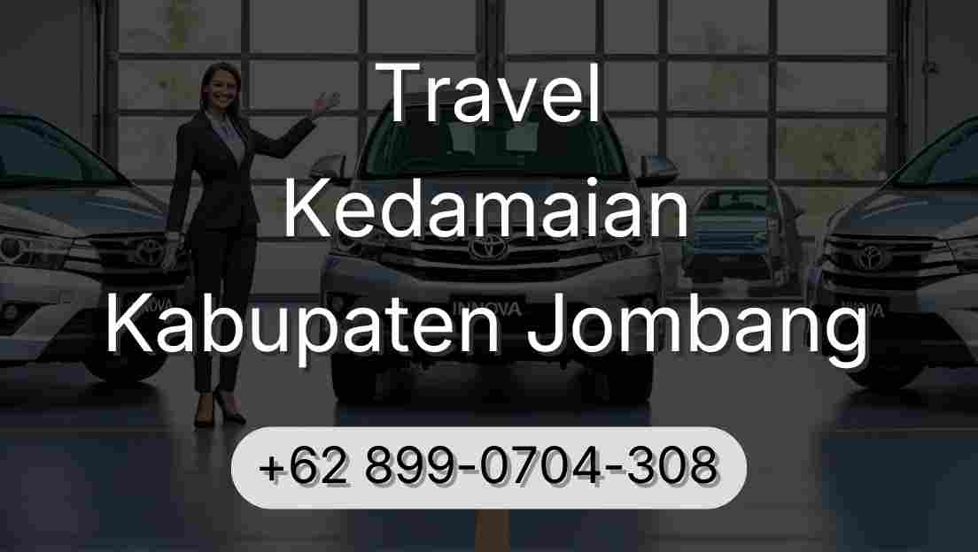 Travel Kedamaian Kabupaten Jombang