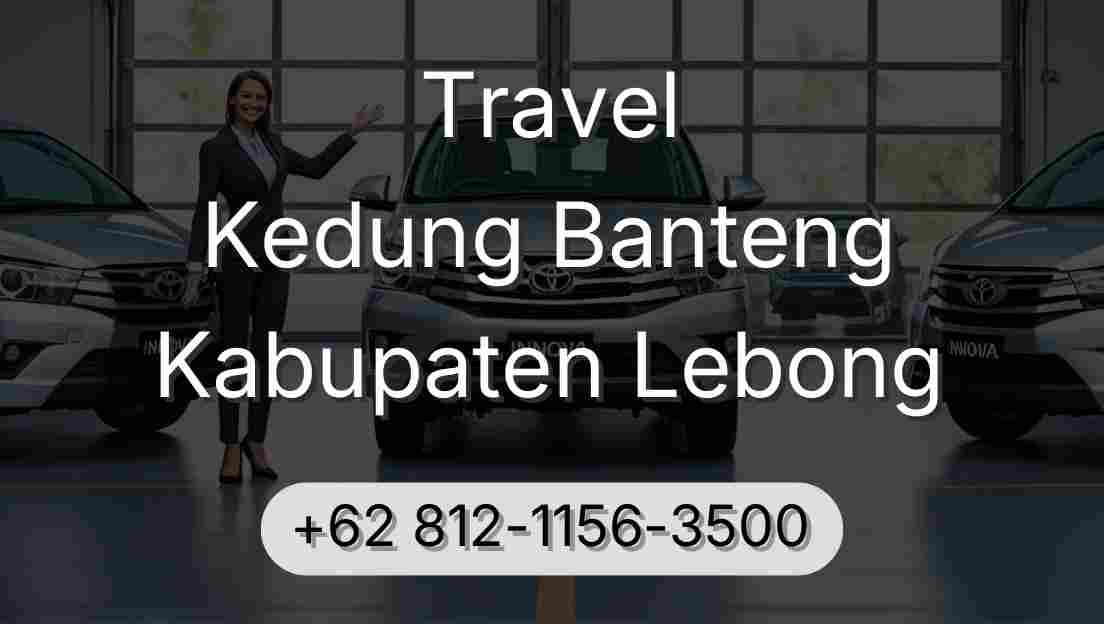Travel Kedung Banteng Kabupaten Lebong