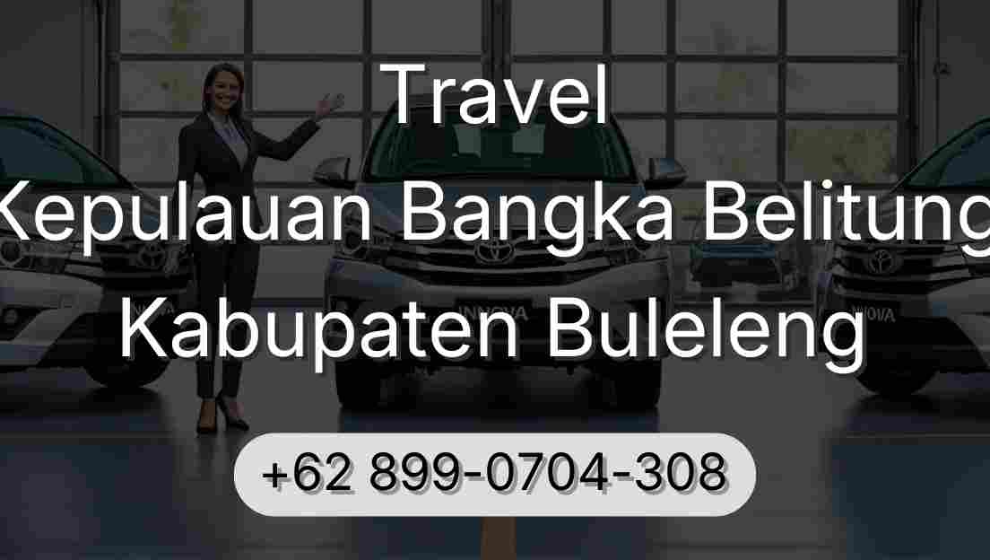 Travel Kepulauan Bangka Belitung Kabupaten Buleleng