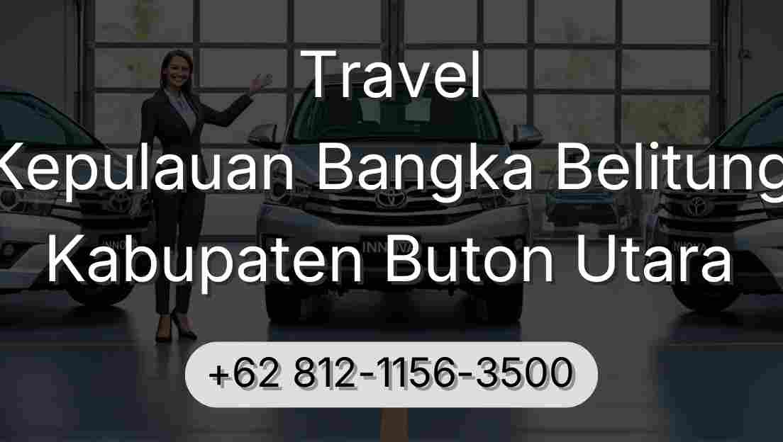 Travel Kepulauan Bangka Belitung Kabupaten Buton Utara