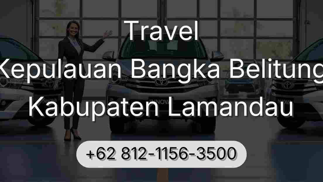 Travel Kepulauan Bangka Belitung Kabupaten Lamandau