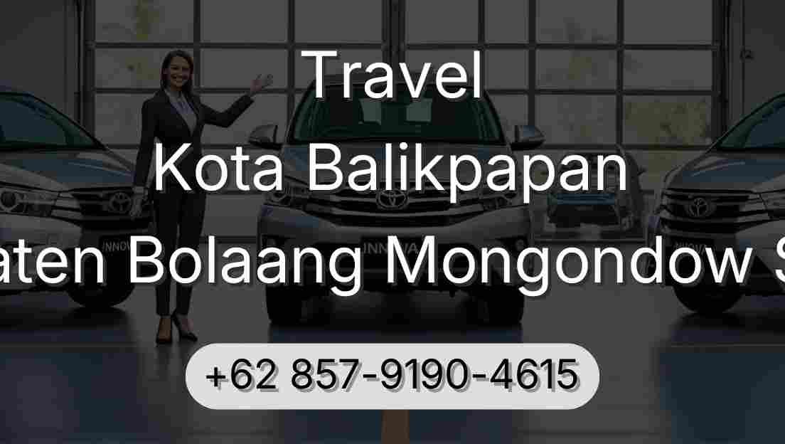 Travel Kota Balikpapan Kabupaten Bolaang Mongondow Selatan