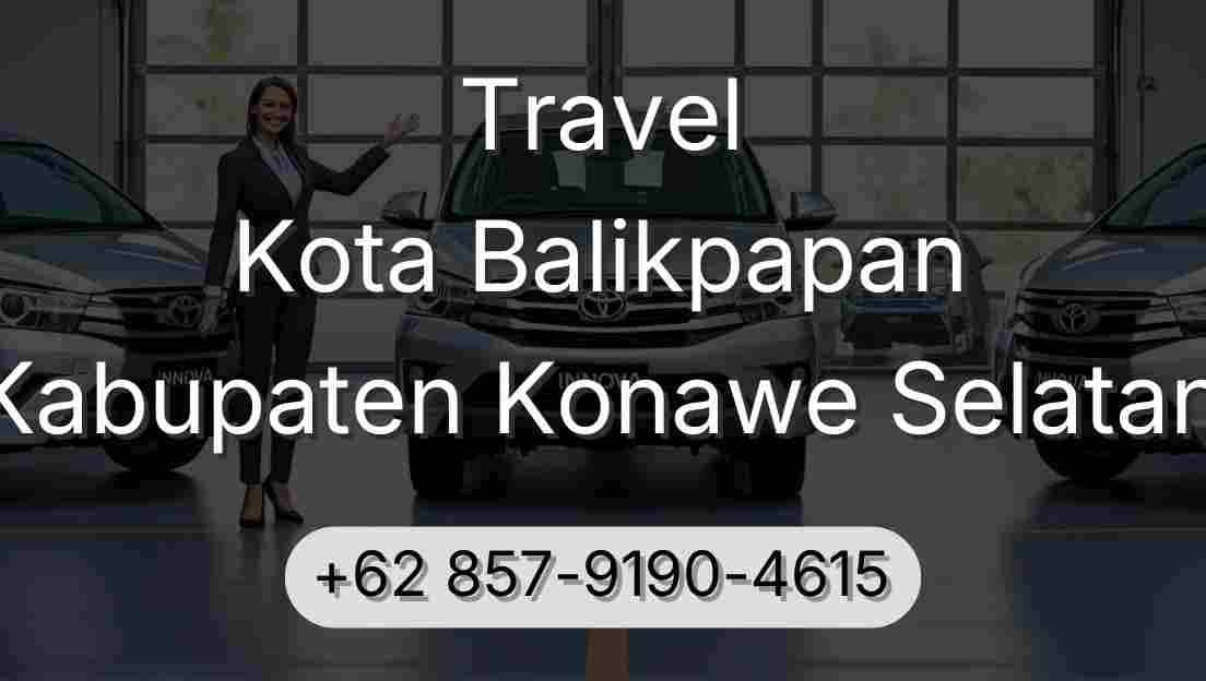 Travel Kota Balikpapan Kabupaten Konawe Selatan