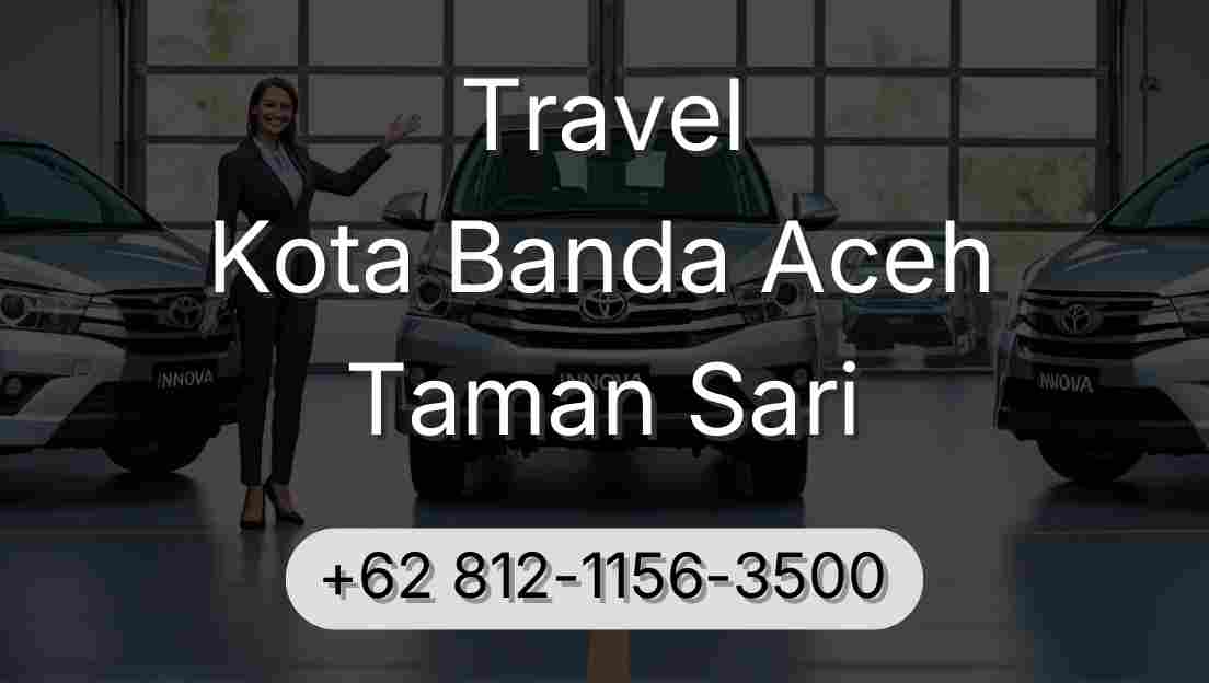 Travel Kota Banda Aceh Taman Sari