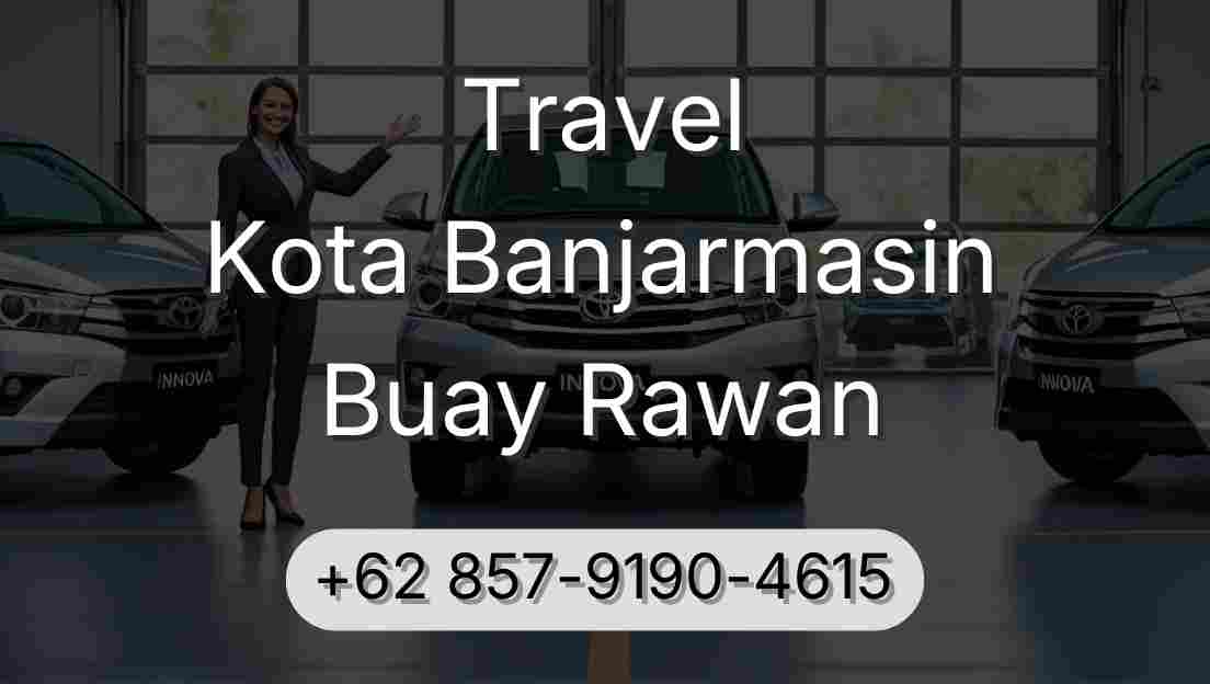 Travel Kota Banjarmasin Buay Rawan