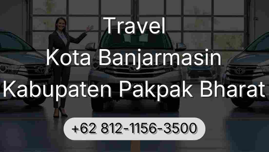 Travel Kota Banjarmasin Kabupaten Pakpak Bharat