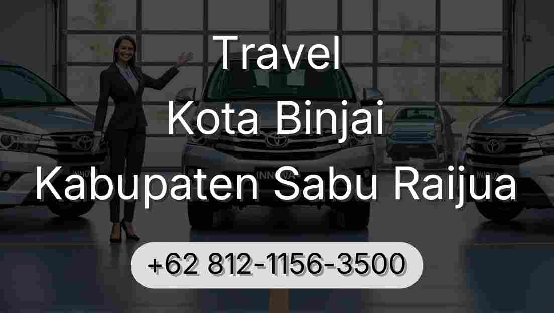 Travel Kota Binjai Kabupaten Sabu Raijua