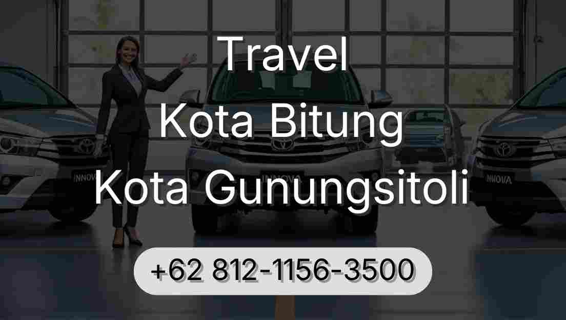 Travel Kota Bitung Kota Gunungsitoli